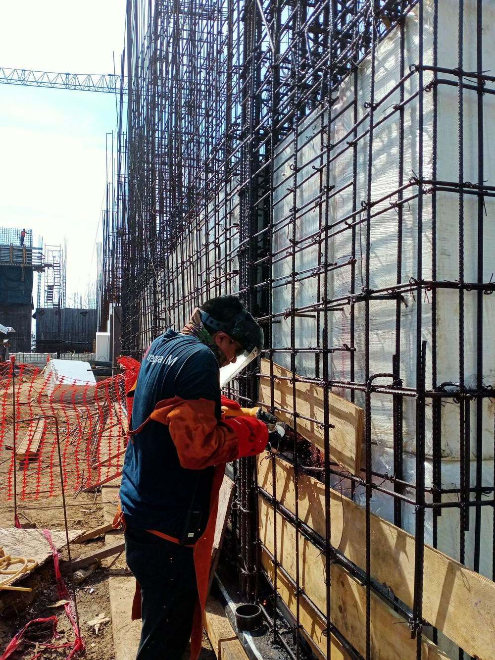 Obra gruesa en construcción